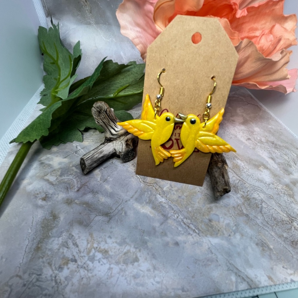 Hummingbird Earrings.